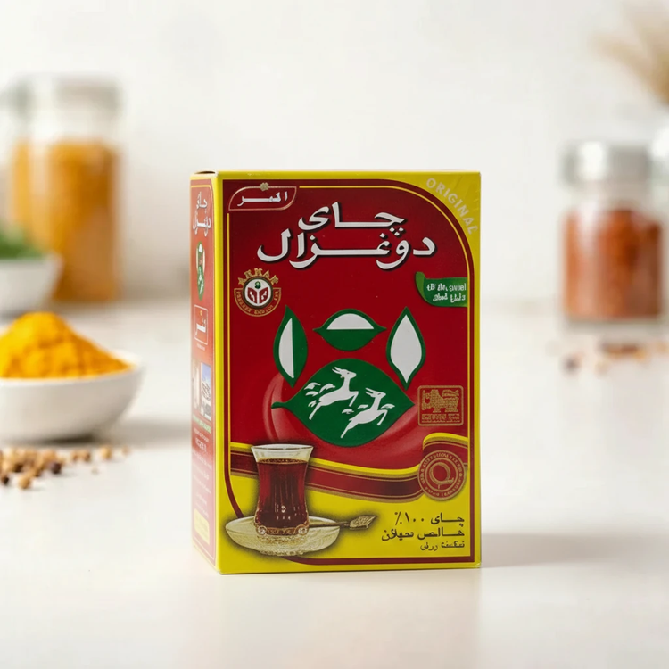 چای دو غزال خوشرنگ و زود دم