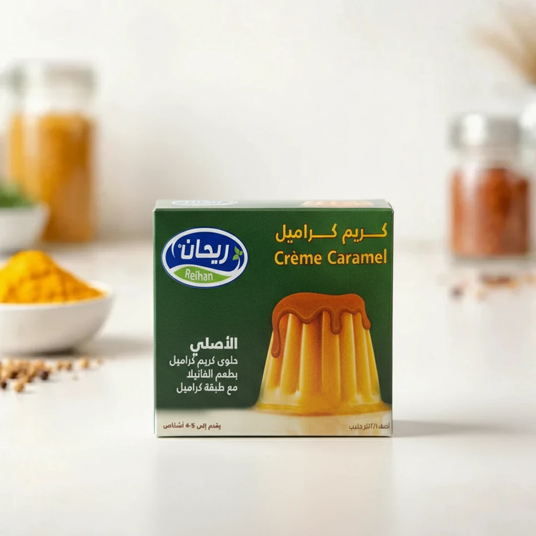 پودر کرم کارامل فوری و اصل